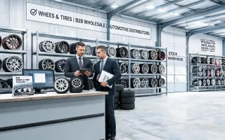 Tire and wheel retailers